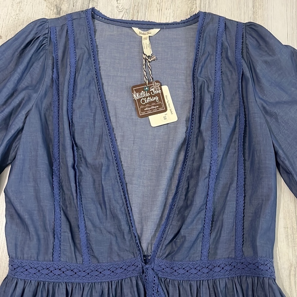 Matilda Jane Hour by Hour Top Size L. NEW - Picture 7 of 9
